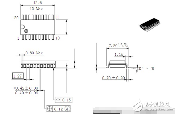 74hc573使用方法（74hc573引腳圖及功能_工作原理_封裝尺寸及應用電路）