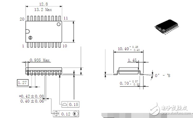 74hc573使用方法（74hc573引腳圖及功能_工作原理_封裝尺寸及應用電路）