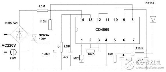 cd4069中文資料詳解（cd4069引腳圖及功能_工作原理_內(nèi)部結(jié)構(gòu)及應(yīng)用電路）