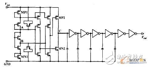 低功耗無源超高頻射頻識別應(yīng)答器芯片的射頻電路
