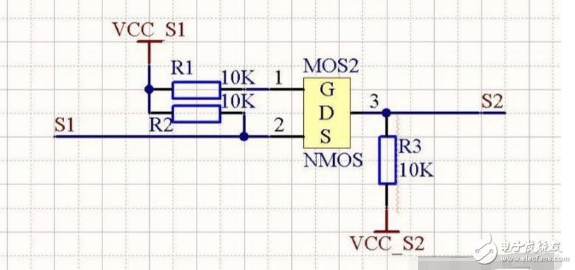3v和5v雙向電平怎么轉(zhuǎn)換電路