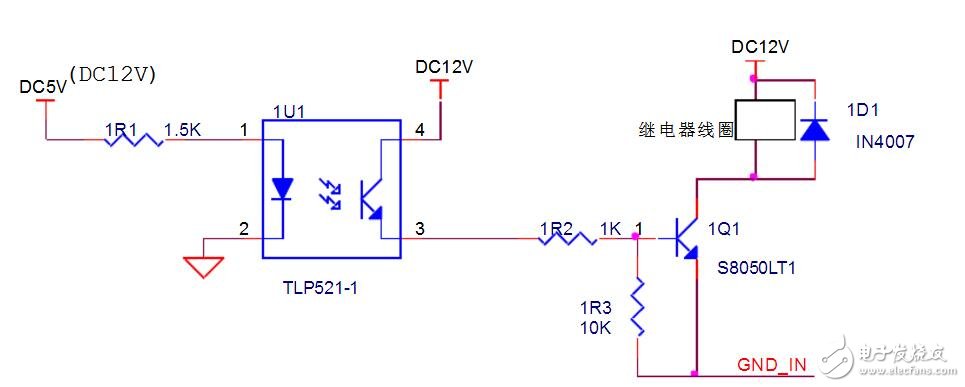 光耦驅(qū)動(dòng)繼電器電路圖大全（光電耦合器/ULN2803 /開關(guān)電路）