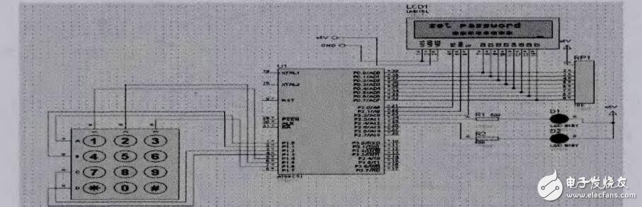 基于STC12C5A60S2單片機(jī)的電子密碼鎖設(shè)計(jì)
