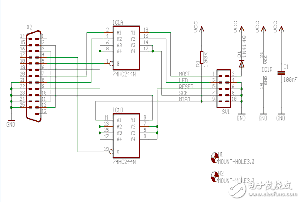 74hc244工作原理詳解_引腳圖及功能_電氣參數(shù)及應(yīng)用電路