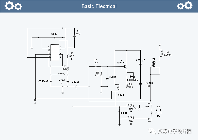 億圖圖示符號(hào)庫(kù)教程：學(xué)會(huì)電路圖繪制與電子元件布局