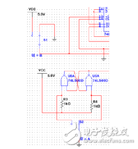 利用74ls192的倒計(jì)時(shí)計(jì)數(shù)器