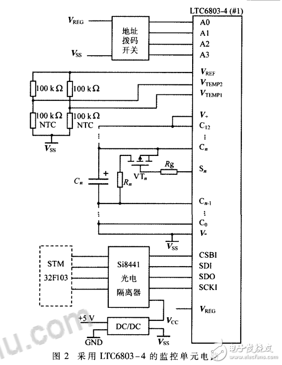 LTC6803—4在超級電容器組管理系統(tǒng)中的應(yīng)用