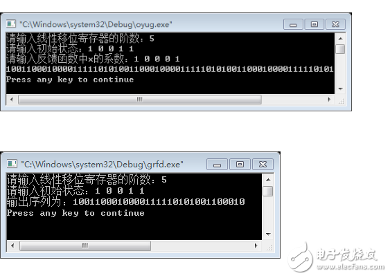 線(xiàn)性反饋移位寄存器原理與實(shí)現(xiàn)
