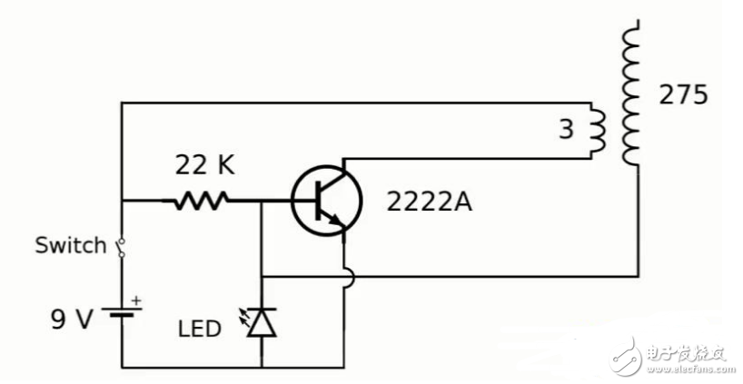 9v簡易特斯拉線圈點亮節(jié)能燈的制作教程