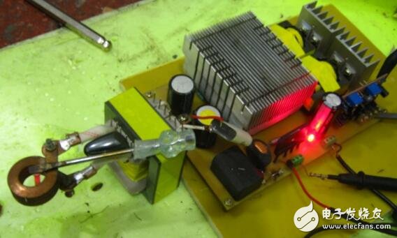 自制簡易高頻感應(yīng)加熱