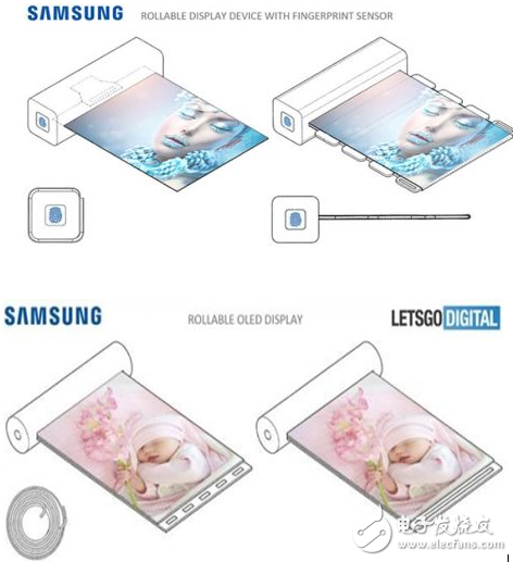 全面屏、折疊屏勢必將成為今年手機領(lǐng)域的新爆點，據(jù)報道，三星最近申請的新專利曝光，相比全面屏、折疊屏，三星將推的帶指紋的可卷曲屏幕更將碾壓其他看點成為爆款。