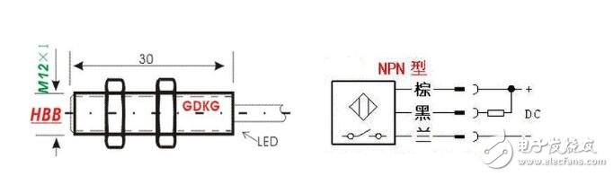 24v接近開關(guān)實(shí)物接線圖_接近開關(guān)原理圖_接近開關(guān)最大感應(yīng)距離