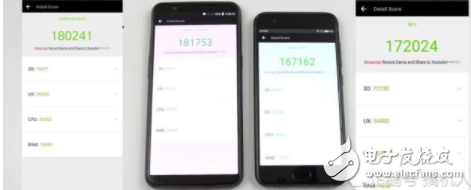 一加手機5T和小米6速度性能比拼 誰能完勝？