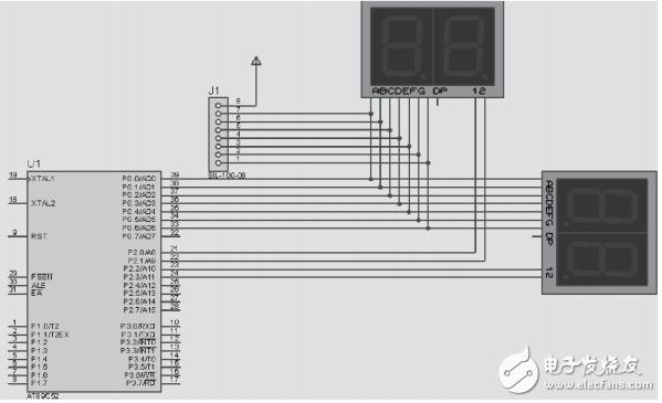 AT89C52單片機為控制器的多功能交通燈控制系統(tǒng)