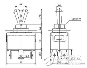 三檔六腳開(kāi)關(guān)接線圖詳細(xì)剖析