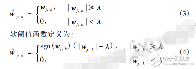 基于新閾值函數(shù)的小波閾值去噪算法