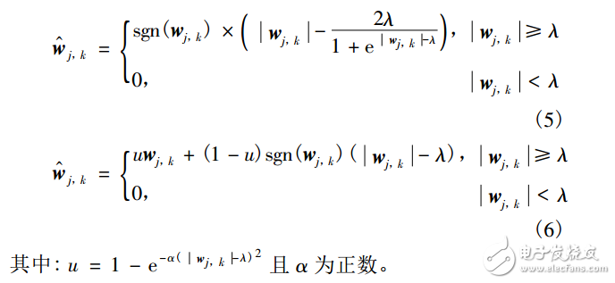 基于新閾值函數(shù)的小波閾值去噪算法