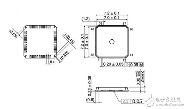 qfn封裝形態(tài)封裝尺寸圖_qfn封裝的特點