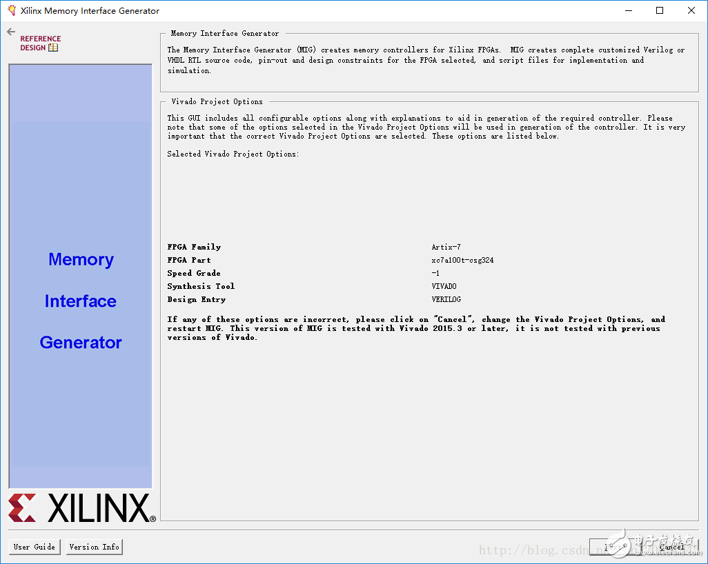 使用Vivado 2015.4在Nexys4 DDR開(kāi)發(fā)板上實(shí)現(xiàn)DDR的讀寫(xiě)例程