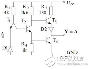 二極管與、或門，三極管非門電路原理