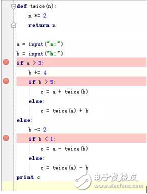 python程序調(diào)試中設(shè)置條件斷點(diǎn)