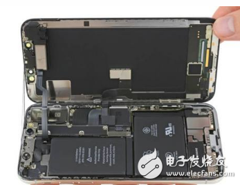 iPhone X拆解，揭露“齊劉?！焙碗p電池的秘密