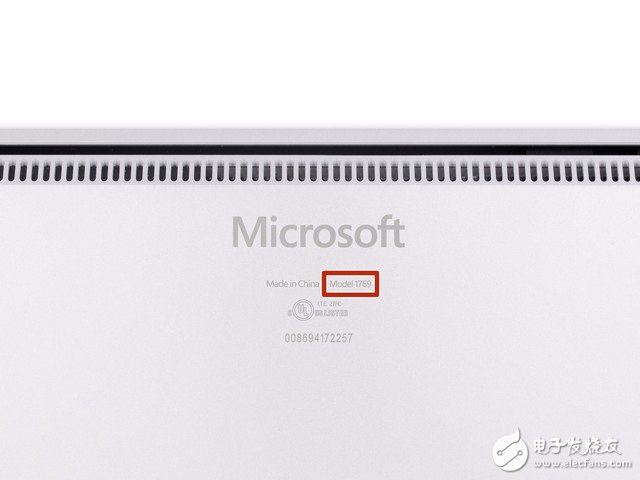 拆解的型號(hào)：1769