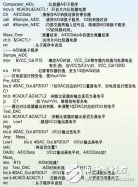 基于MSP430F1121單片機(jī)的Σ-ΔA/D轉(zhuǎn)換器方案