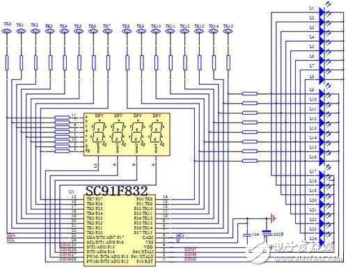 觸摸式電磁爐整體方案，有詳細的硬件原理和器件選型