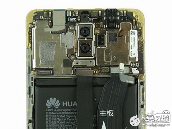 [圖]華為Mate 9拆解：做工整齊、用料扎實(shí)