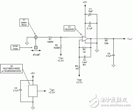 壓電薄膜傳感器設(shè)計及電路圖詳解
