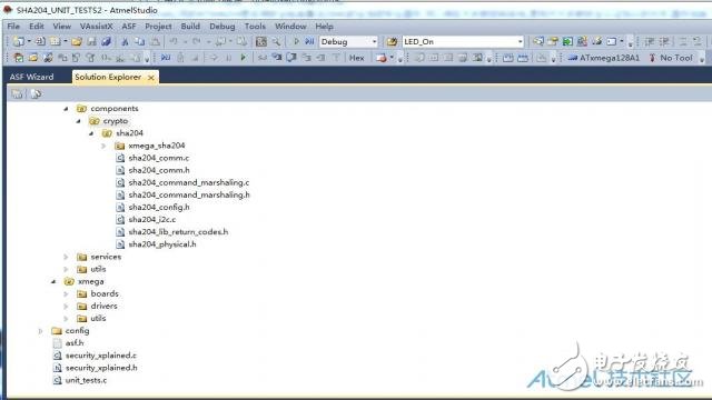 基于ASF開(kāi)發(fā)的crypto加密開(kāi)發(fā)板程序