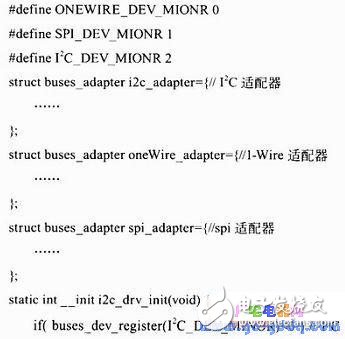 基于Linux系統(tǒng)多種總線驅(qū)動(dòng)統(tǒng)一接口的實(shí)現(xiàn)方法
