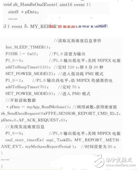 無線瓦斯傳感器節(jié)點設計解說