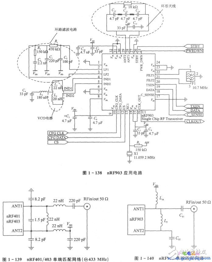nRFTM系列單片機無線收發(fā)器的應用設計