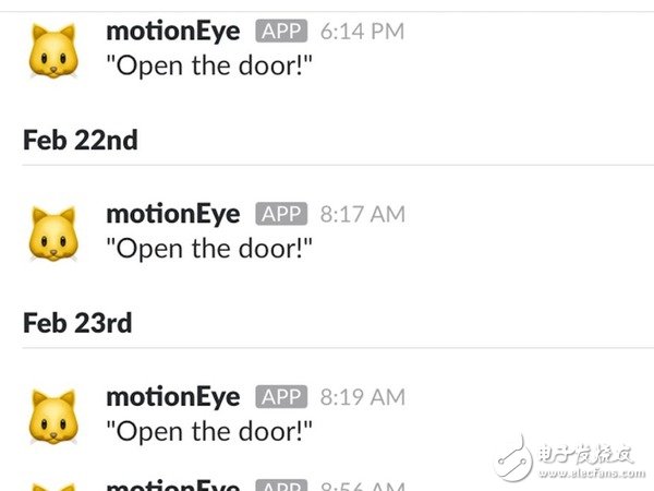 貓咪臉部識別門鐘保證家庭安全還隨時為主子開門