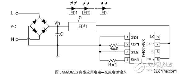 高壓線(xiàn)性恒流芯片SM2082EG跟SM2091E的特點(diǎn)對(duì)比