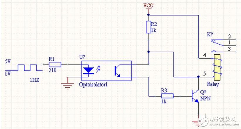 光耦驅(qū)動(dòng)繼電器電路圖大全（光電耦合器/ULN2803 /開關(guān)電路）
