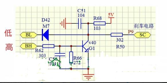 一文了解電動(dòng)車剎車斷電原理圖