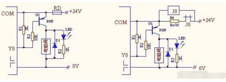 plc通過繼電器控制電磁閥的接線圖