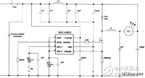 汽車應用中高亮度LED驅(qū)動電路