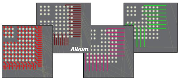 BGA器件如何走線、布線？