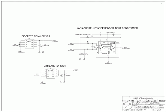 MM912-S812小型摩托車引擎ECU參考設(shè)計(jì)(特性_系統(tǒng)框圖_電路圖_pcb元件布局)