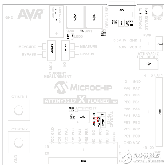 [原創(chuàng)] Microchip ATtiny32(16)17 8位tinyAVR MCU開發(fā)方案