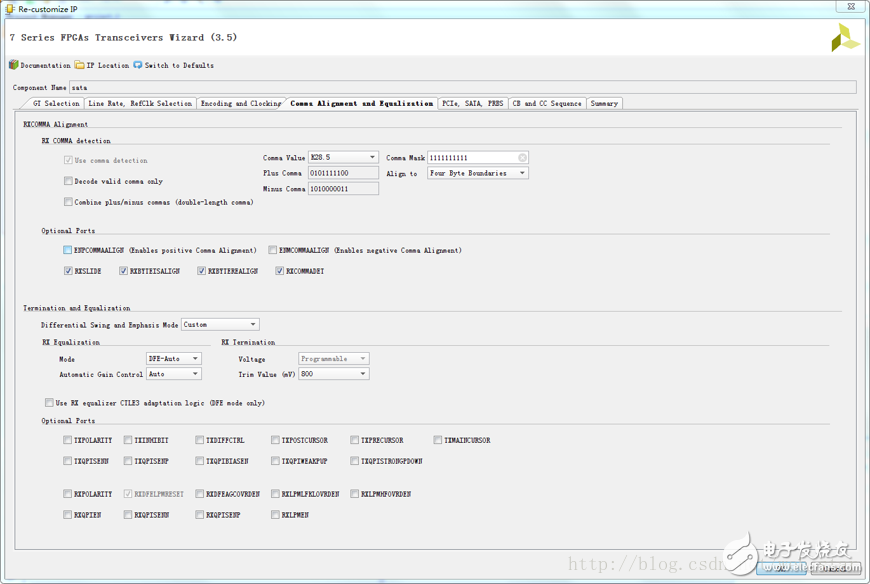 關(guān)于Vivado 配置xilinx GTX的SATA設(shè)計分析和應(yīng)用