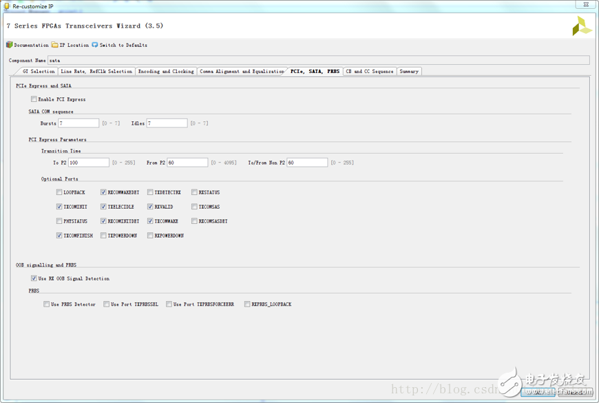 關(guān)于Vivado 配置xilinx GTX的SATA設(shè)計分析和應(yīng)用