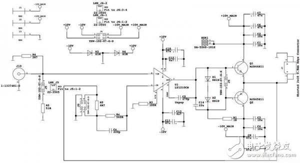 采用極少的元件 解決高速驅(qū)動容性負載比較困難測試