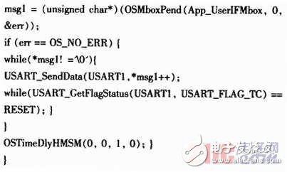 基于STM32V評估板的嵌入式實時操作系統(tǒng)μC／OS-II串口通信設(shè)計    