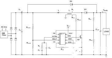 基于一種適用于模擬脈寬調(diào)制PWM可調(diào)光的LED驅(qū)動器NCL2801解析